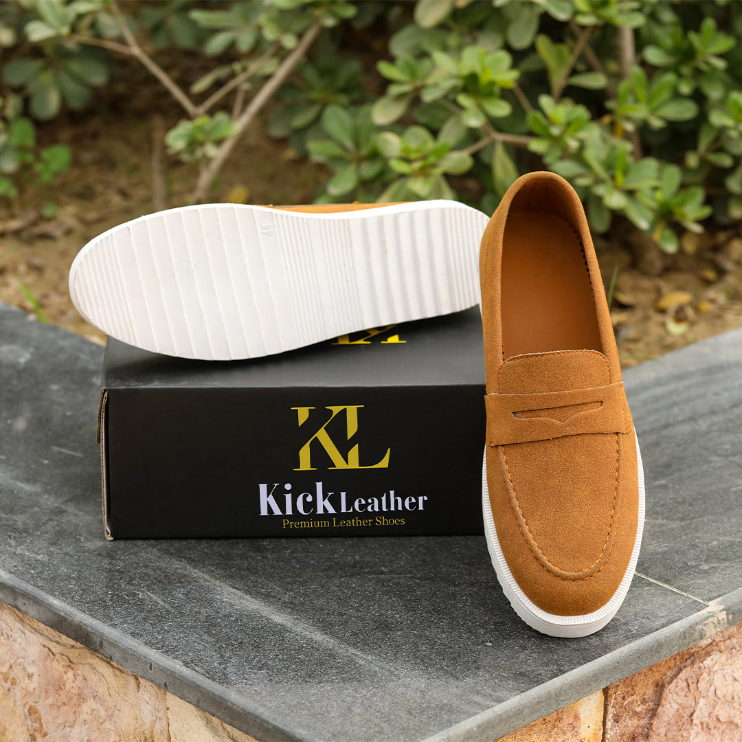 KL Suede Leather Handmade Shoe-1090