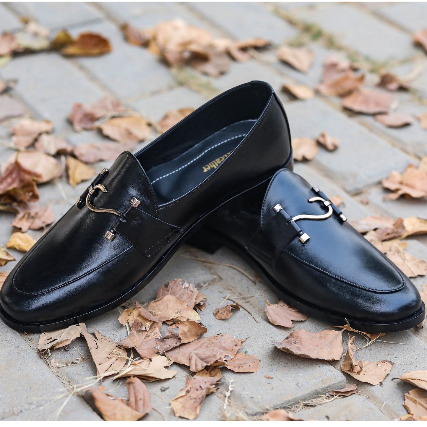 Kick Leather Pure Handmade Shoes-165