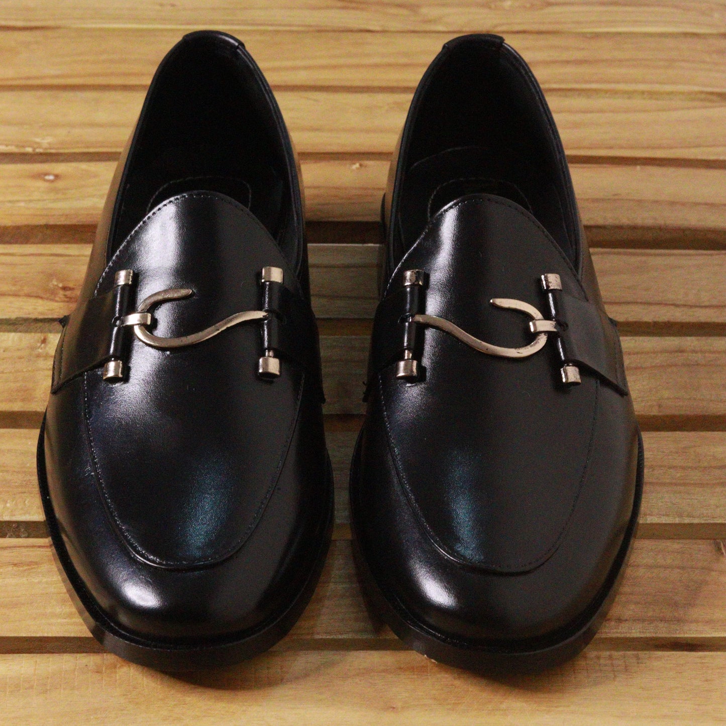 Kick Leather Pure Handmade Shoes-165