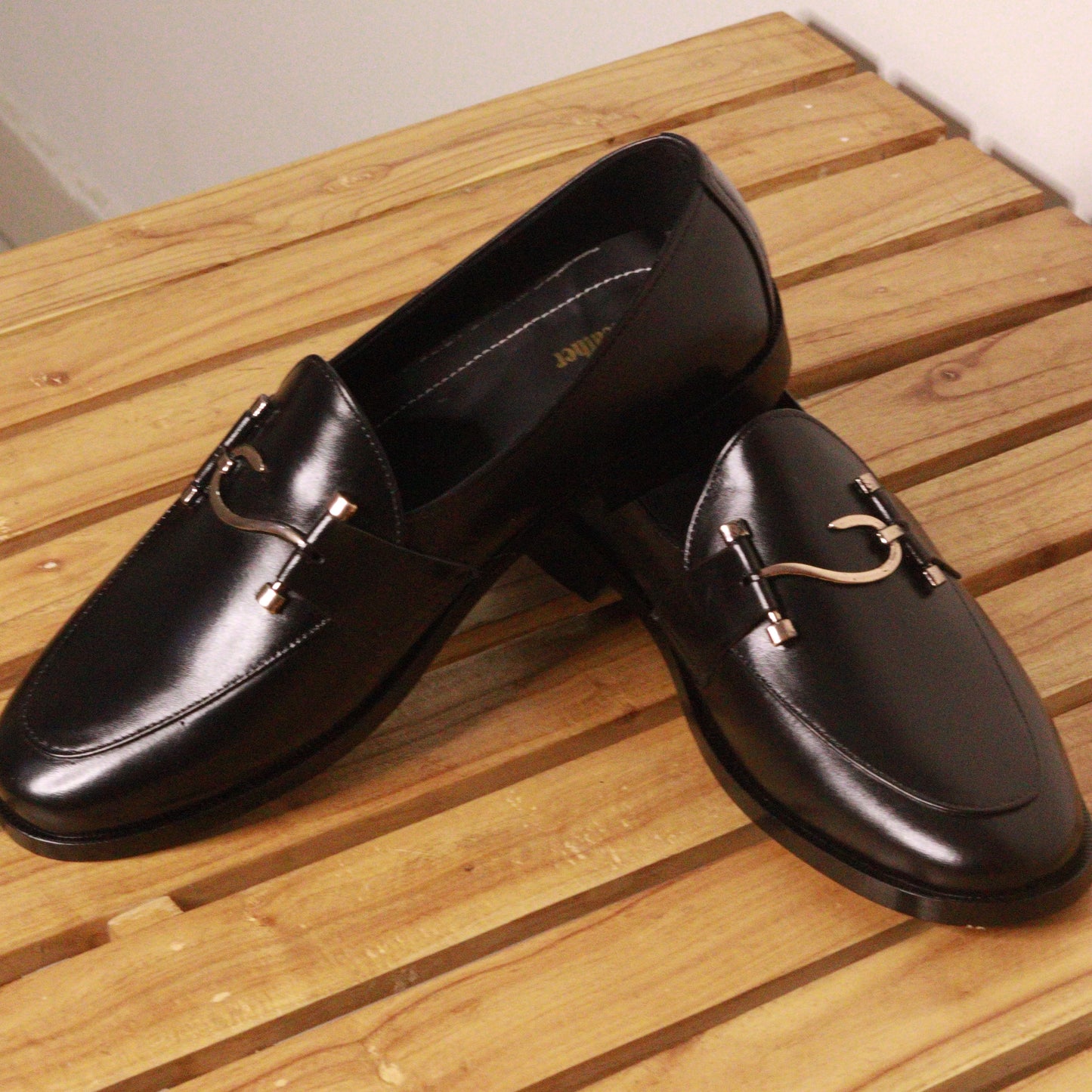 Kick Leather Pure Handmade Shoes-165